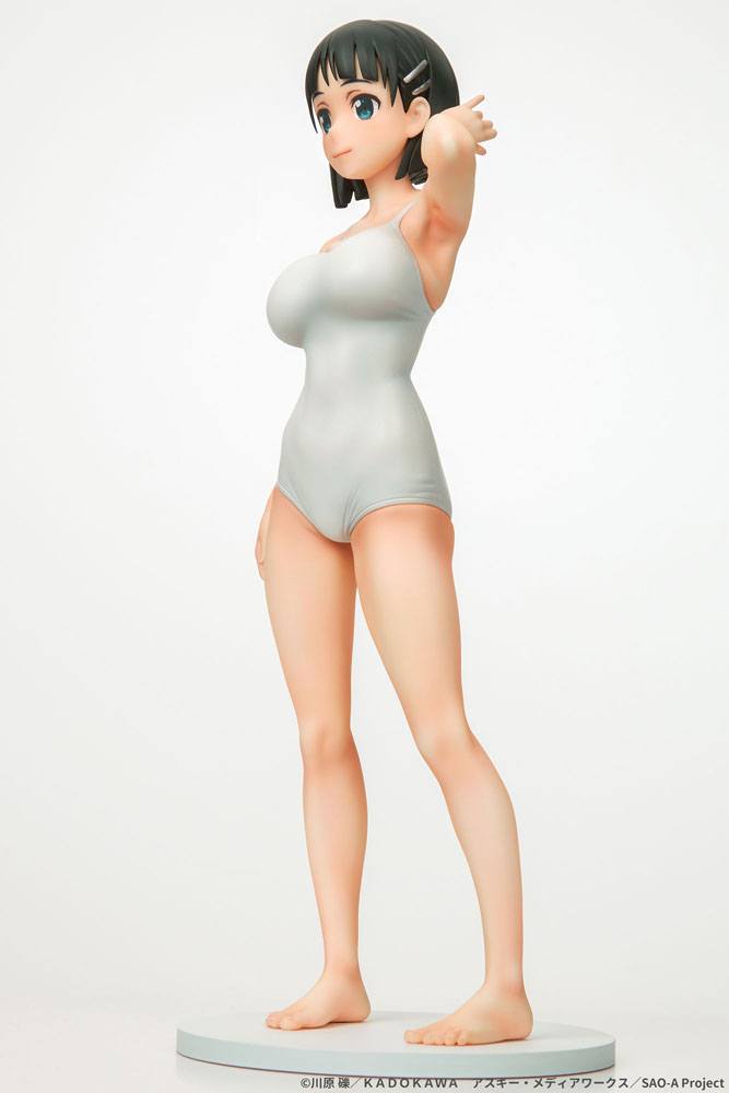 Sword Art Online PVC Statue Suguha Kirigaya Leafa White Swimsuit Ver. - Anime Figuren günstig kaufen