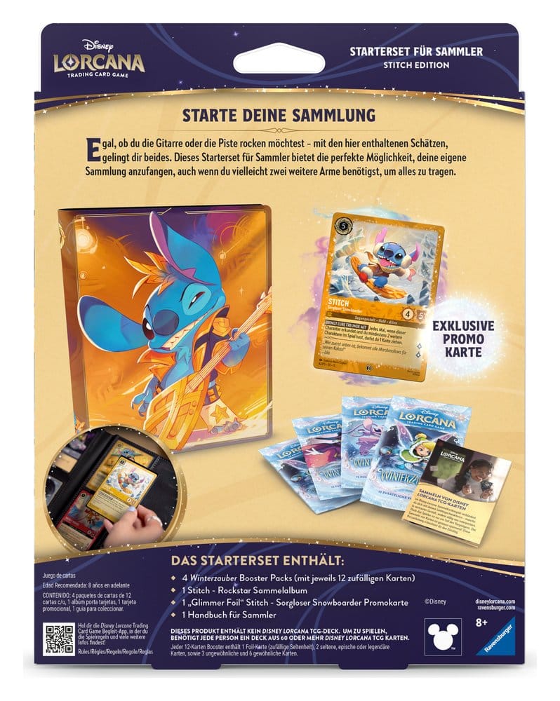 Disney Lorcana TCG Starterset für Sammler Stitch Edition *Deutsche Edition* - Anime Figuren günstig kaufen