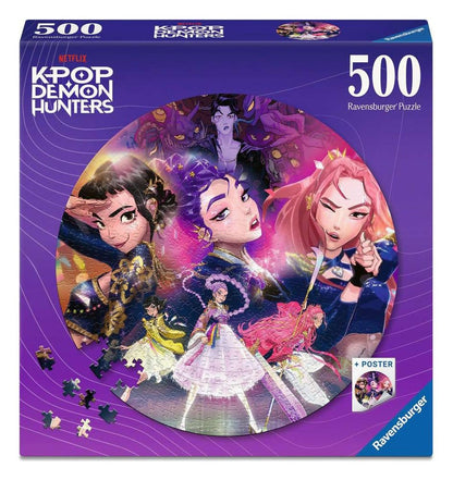 KPop Demon Hunters Rundpuzzle For the fans! (500 Teile) - Anime Figuren günstig kaufen