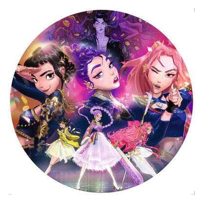 KPop Demon Hunters Rundpuzzle For the fans! (500 Teile) - Anime Figuren günstig kaufen