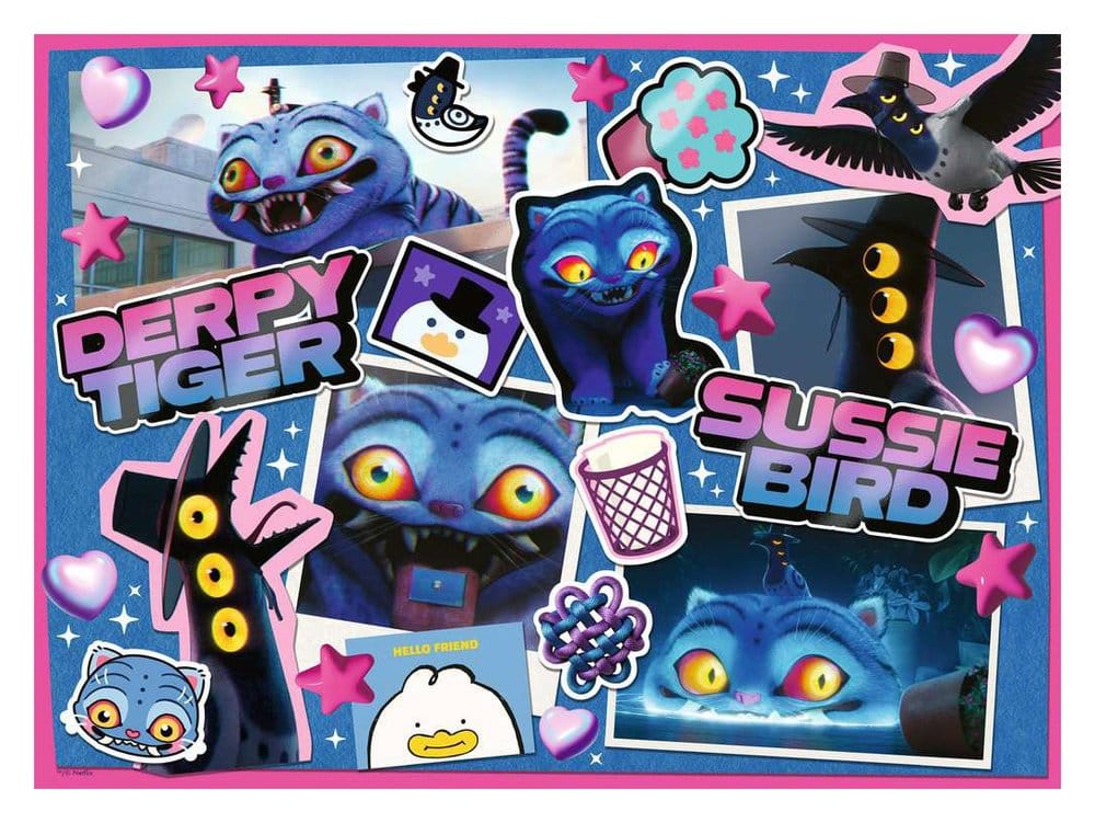 KPop Demon Hunters Kinderpuzzle Derpy & Sussie (300 Teile XXL) - Anime Figuren günstig kaufen