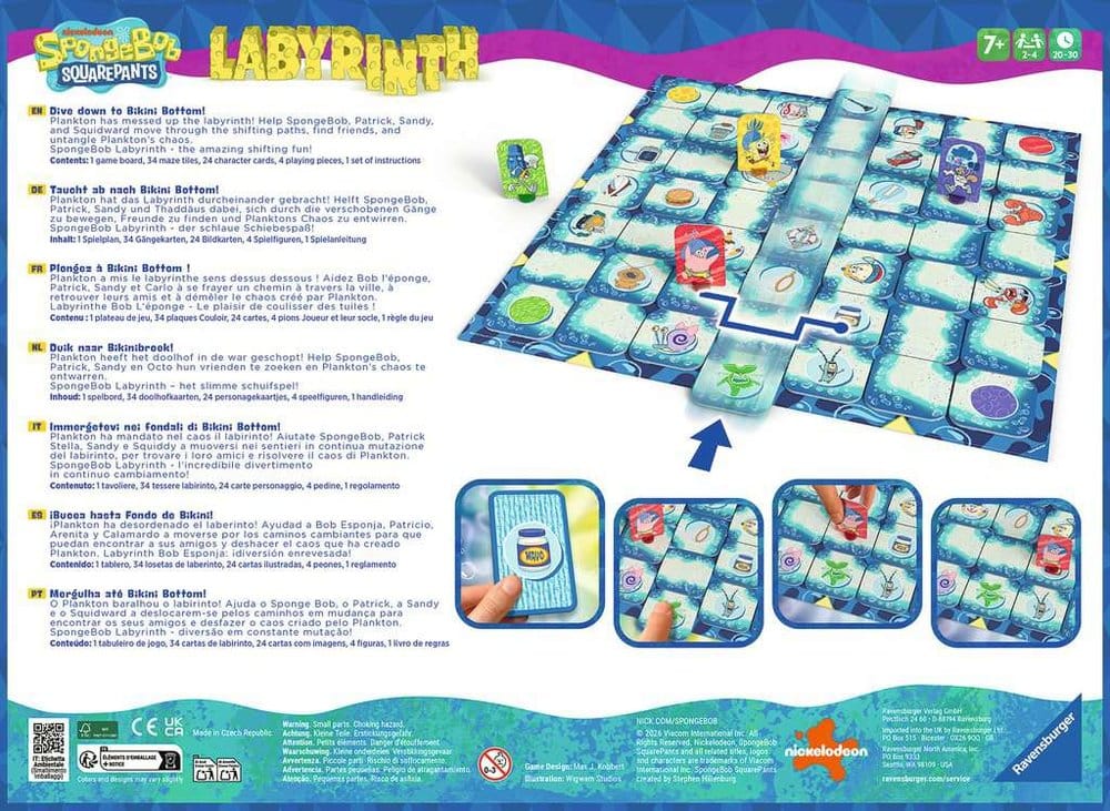 SpongeBob Schwammkopf Labyrinth - Anime Figuren günstig kaufen