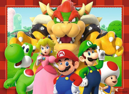 Super Mario Puzzles 4er-Pack Zeit für Mario! (4x100 Teile) - Anime Figuren günstig kaufen
