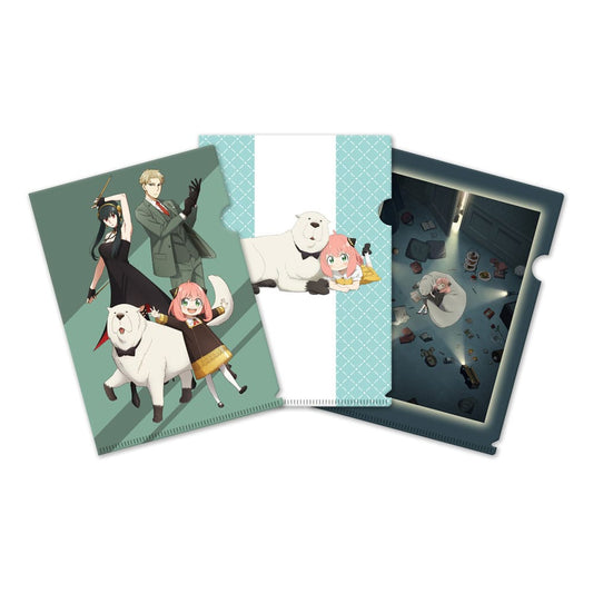 Spy x Family Klarsichthüllen 3er-Set Season 3 - Anime Figuren günstig kaufen