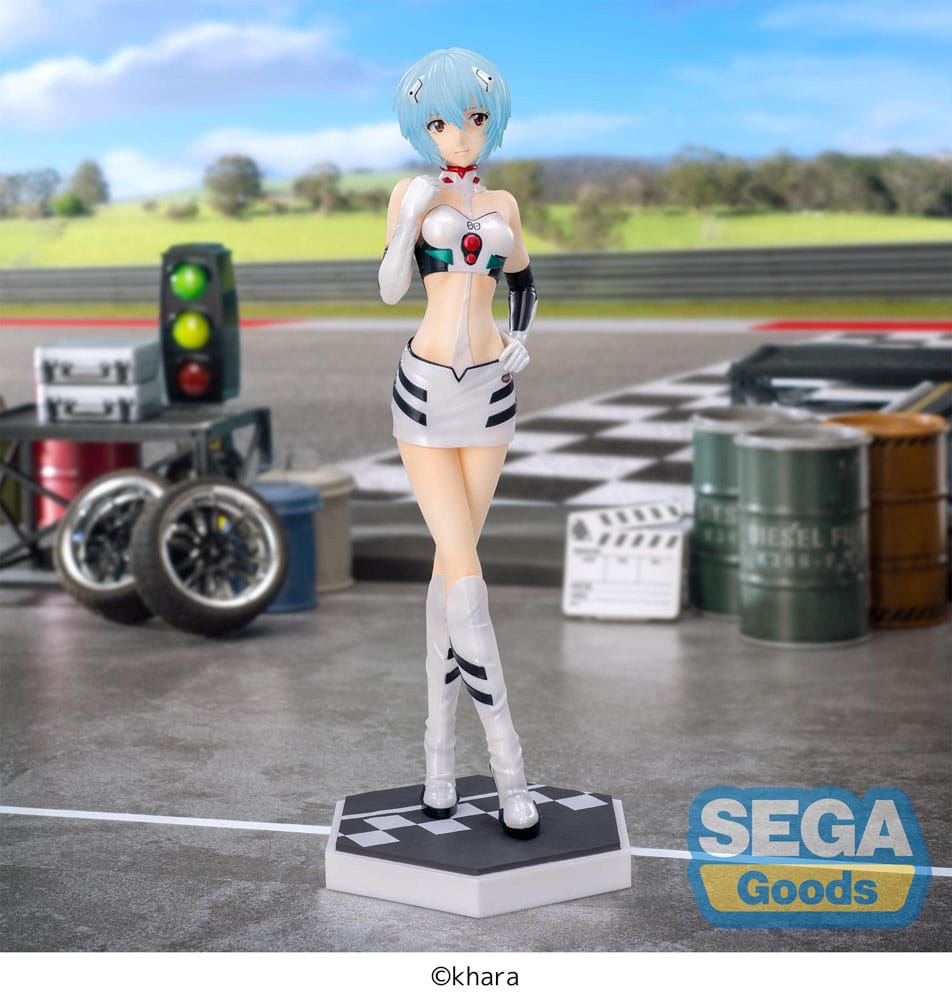 Rei Ayanami  Evangelion Racing Pit Walk - Sega