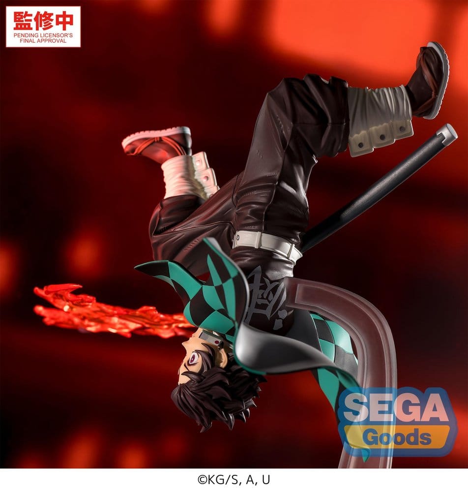 Demon Slayer: Kimetsu no Yaiba Luminasta PVC Figur Tanjiro Kamado Hinokami Kagura Setting Sun Transformation - Anime Figuren günstig kaufen