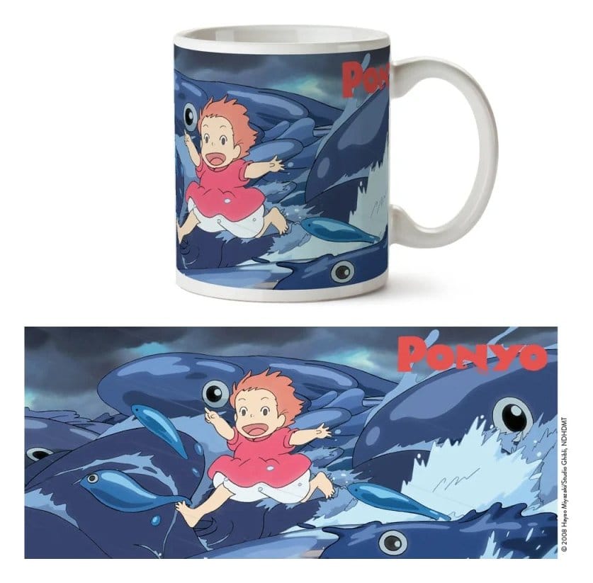 Ponyo - Das große Abenteuer am Meer Tasse Waves - Anime Figuren günstig kaufen