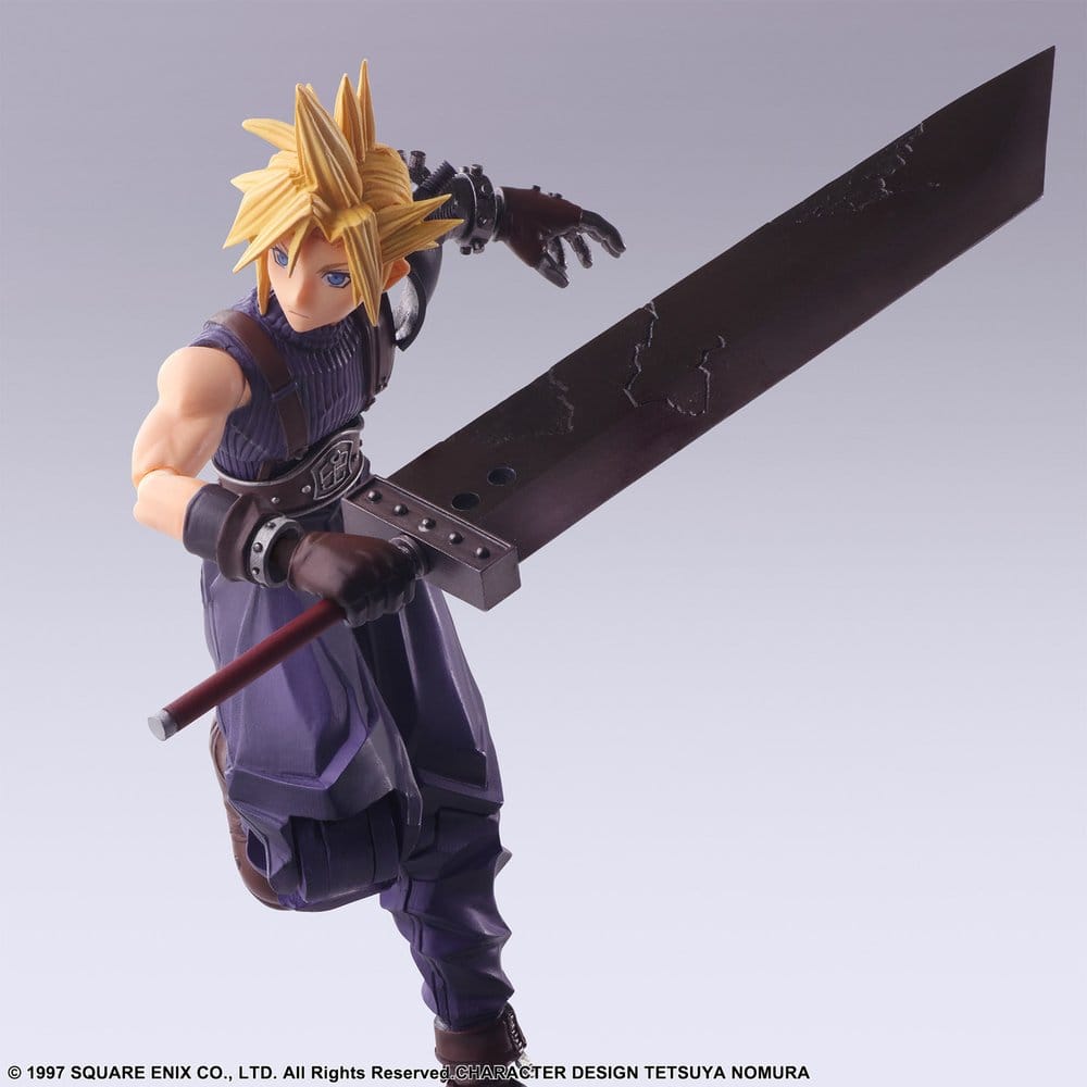 Final Fantasy VII Bring Arts Actionfigur Cloud Strife Digital Plus Edition - Anime Figuren günstig kaufen
