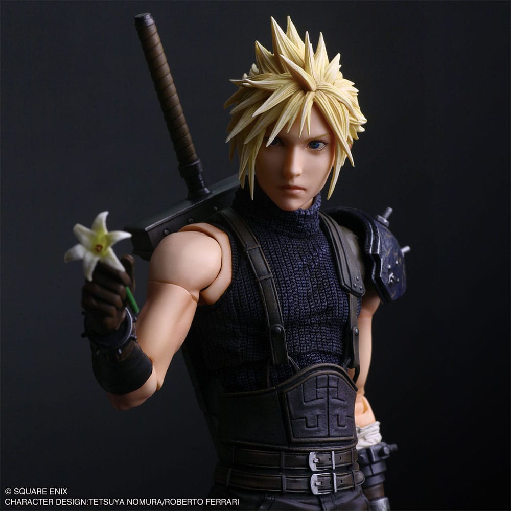 Final Fantasy VII Rebirth Play Arts Shin Actionfigur Cloud Strife - Anime Figuren günstig kaufen