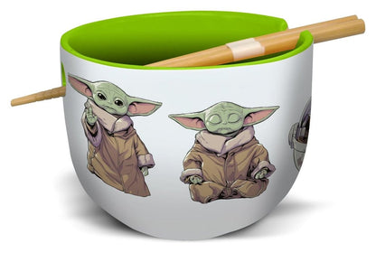 Star Wars: The Mandalorian Ramen-Schüssel mit Stäbchen Grogu - Anime Figuren günstig kaufen