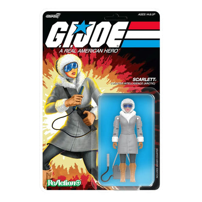 GI Joe ReAction+ Actionfigur Wave 06 Arctic Scarlett - Beschädigte Verpackung