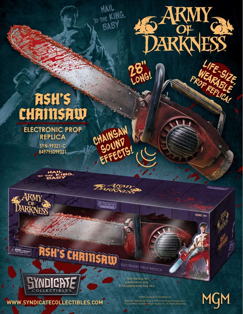 Ash's Chainsaw Army of Darkness Prop Replica Syndicate