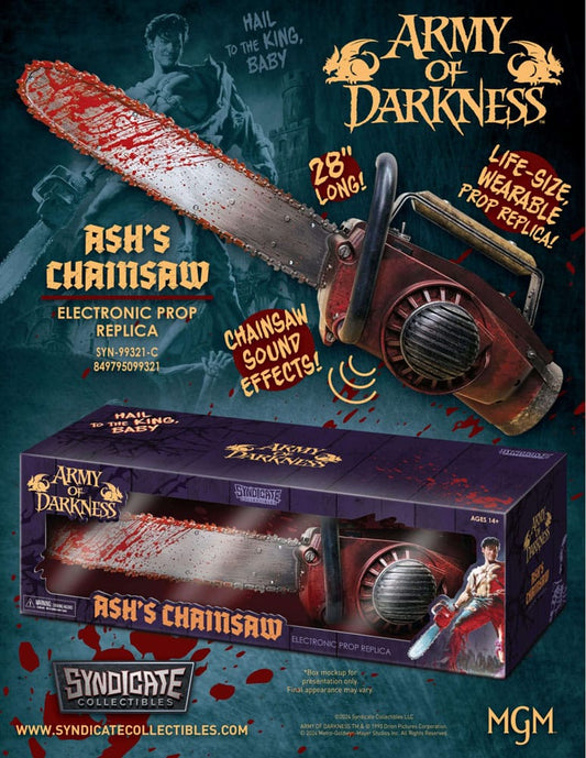 Ash's Kettensäge Army of Darkness Prop Replik Syndicate - Anime Figuren günstig kaufen
