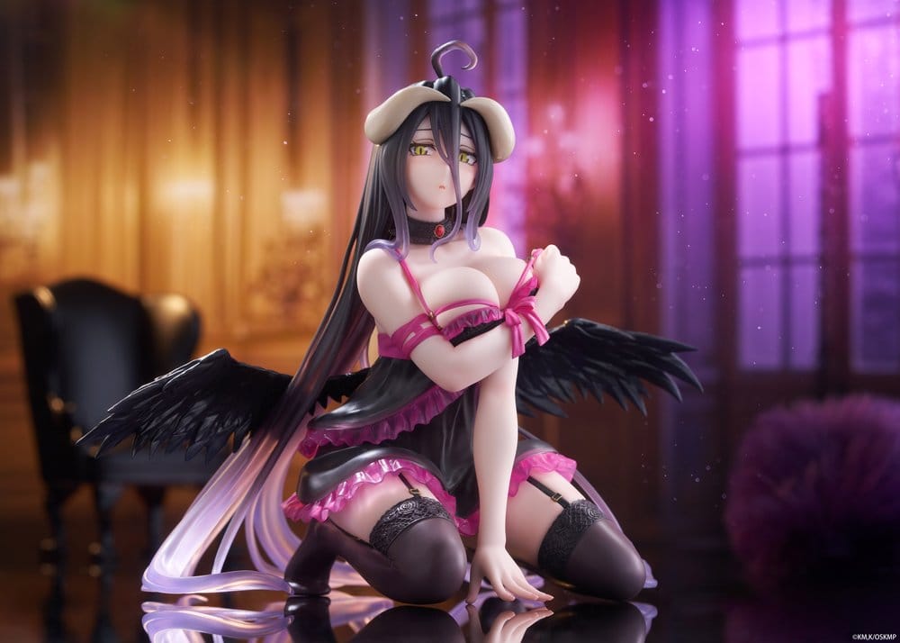 Overlord Desktop Cute PVC Figur Albedo (Negligee ver.) - Anime Figuren günstig kaufen