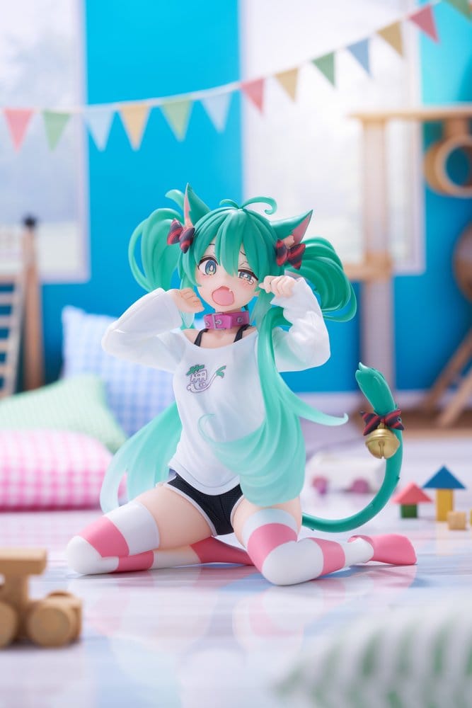 Hatsune Miku Cat Ear T-Shirt Ver. Taito - Anime Figuren günstig kaufen