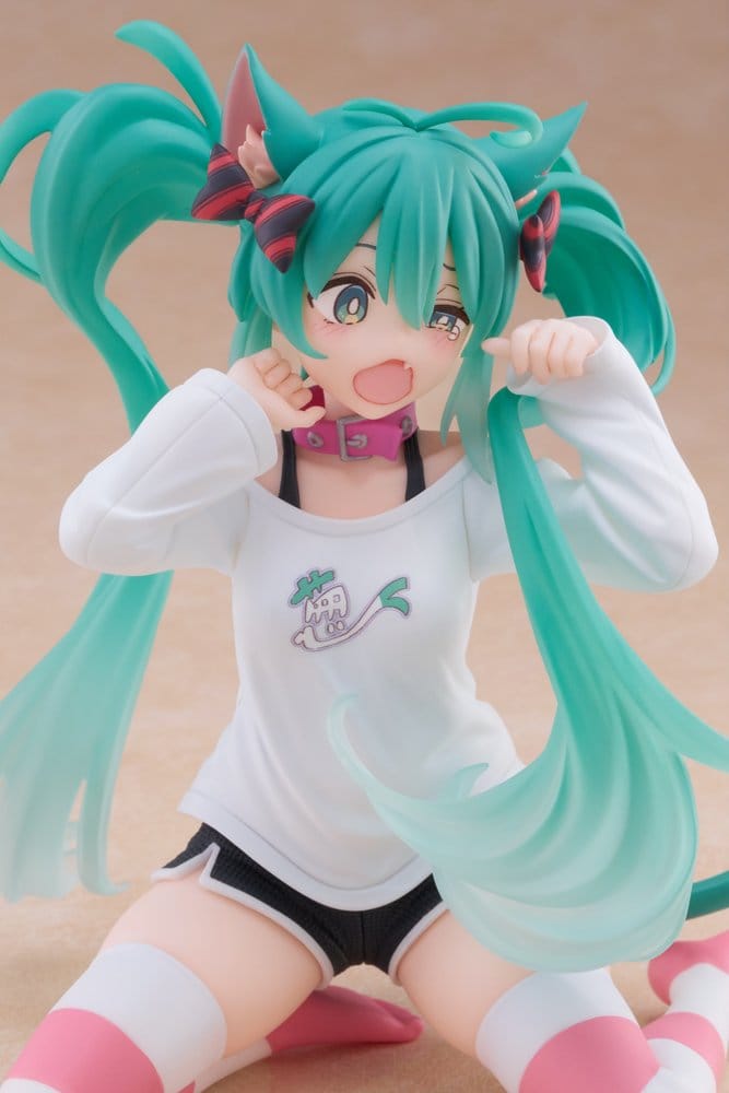 Hatsune Miku Cat Ear T-Shirt Ver. Taito - Anime Figuren günstig kaufen