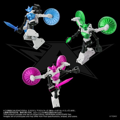 Microman Legacysoul Actionfiguren 3er-Pack Acroyear 2 - Anime Figuren günstig kaufen