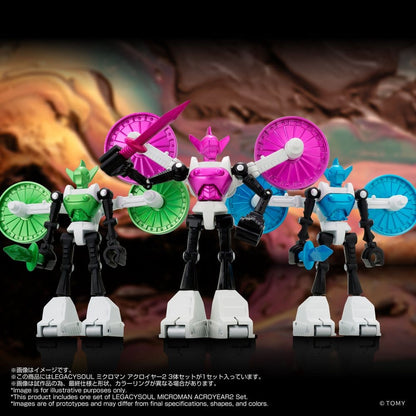 Microman Legacysoul Actionfiguren 3er-Pack Acroyear 2 - Anime Figuren günstig kaufen