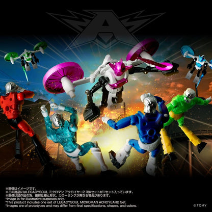 Microman Legacysoul Actionfiguren 3er-Pack Acroyear 2 - Anime Figuren günstig kaufen