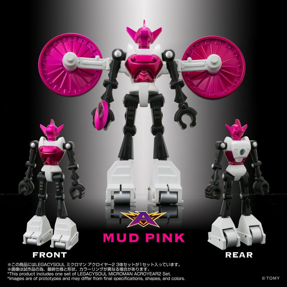 Microman Legacysoul Actionfiguren 3er-Pack Acroyear 2 - Anime Figuren günstig kaufen