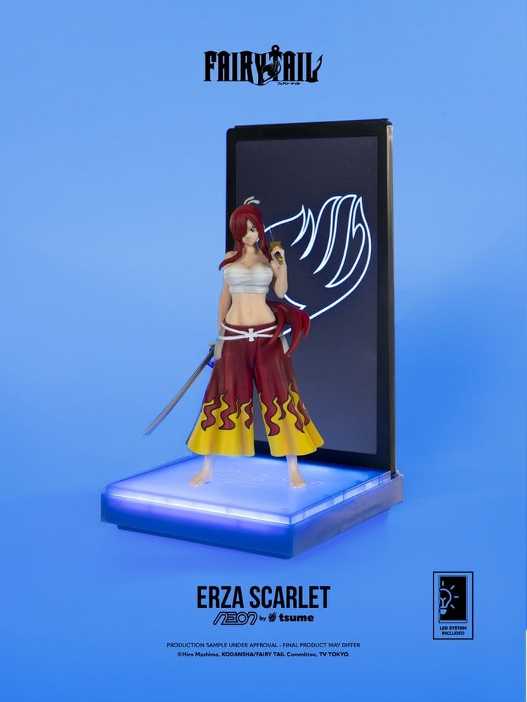 Fairy Tail Neon Figur Erza Scarlet - Anime Figuren günstig kaufen