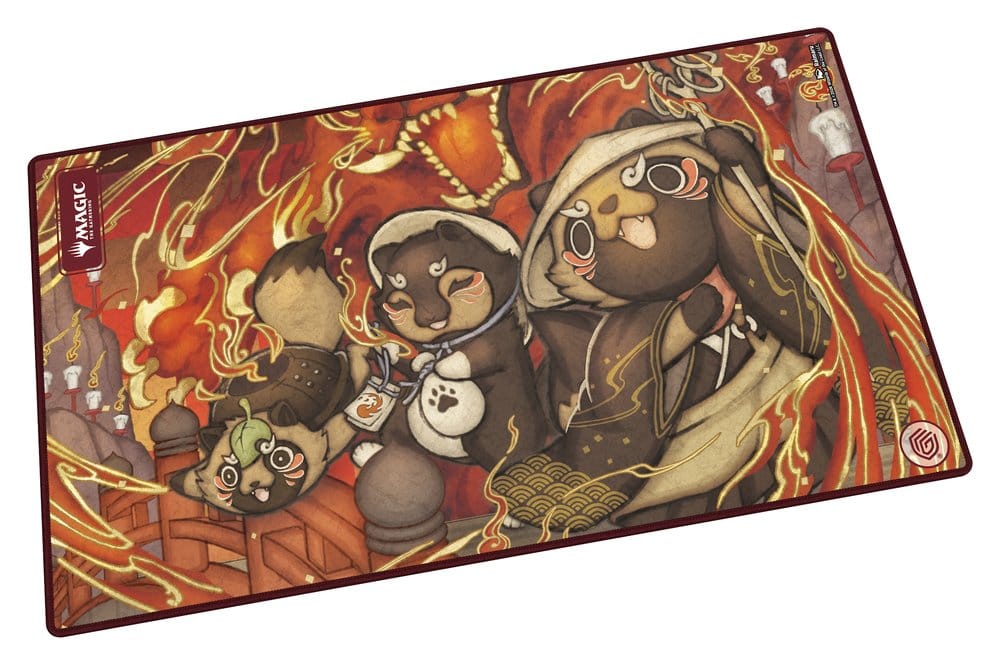 Ultimate Guard Play-Mat Magic: The Gathering "Secrets of Strixhaven" - Pyretic Ritual - Anime Figuren günstig kaufen