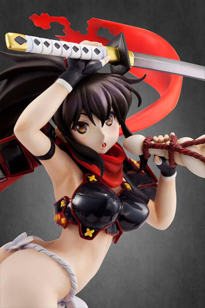 Queen´s Blade Rebellion Excellent Model Core PVC Statue Samurai of the War God Izumi