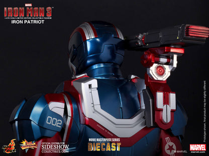 Iron Patriot Movie Masterpiece Iron Man 3 Hot Toys