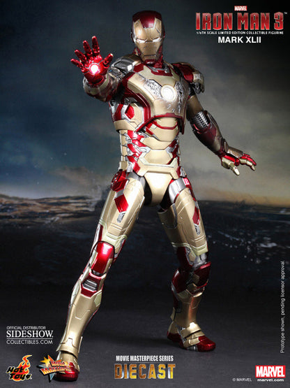 Iron Man Mark XLII Iron Man 3 MMS Diecast Hot Toys