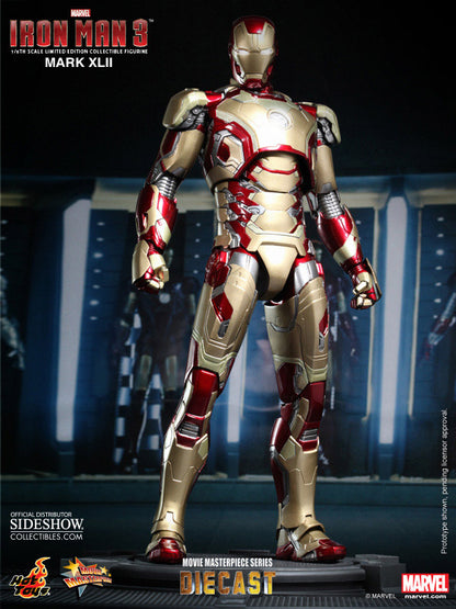 Iron Man Mark XLII Iron Man 3 MMS Diecast Hot Toys