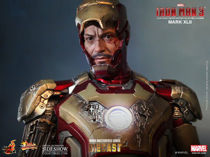 Iron Man Mark XLII Iron Man 3 MMS Diecast Hot Toys