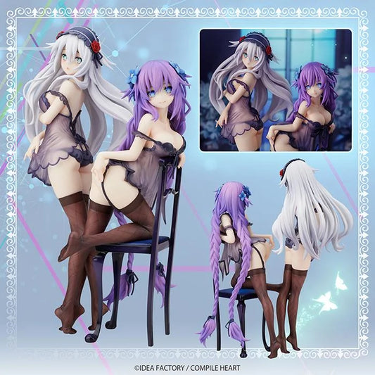 Purple Heart & Black Heart - Babydoll Ver. - Flare - Anime Figuren günstig kaufen