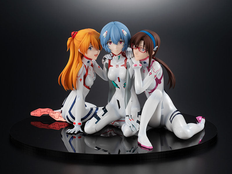 Asuka/Rei/Mari: Newtype Cover Ver. - Evangelion: 3.0+1.0 Thrice Upon a Time - Kadokawa - Anime Figuren günstig kaufen