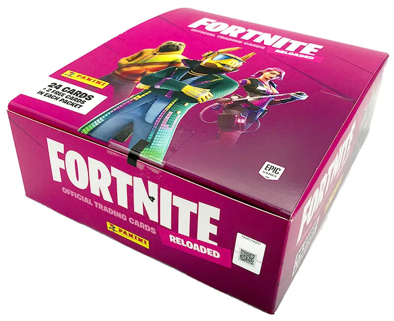 Fortnite Reloaded Trading Cards - Fatpack Box mit 10 Packs - Anime Figuren günstig kaufen