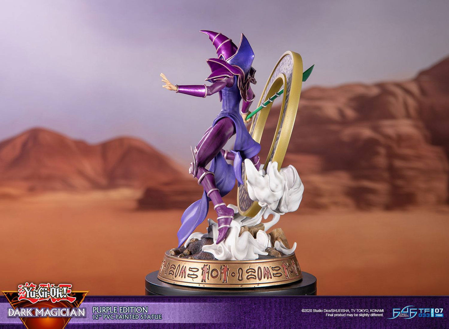 Dark Magician Purple Version First 4 Figures