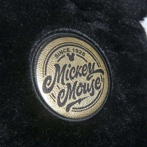Micky Maus - Schultertasche Plüsch Soft Schwarz