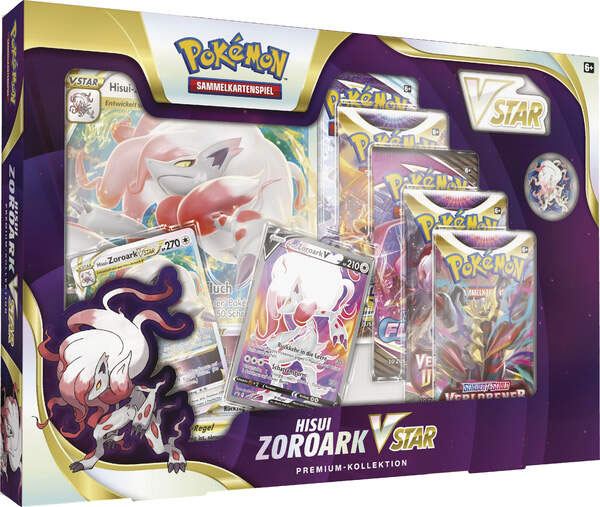 Pokémon TCG Hisui-Zoroark VSTAR Oktober Premium Kollektion *Deutsche Version*