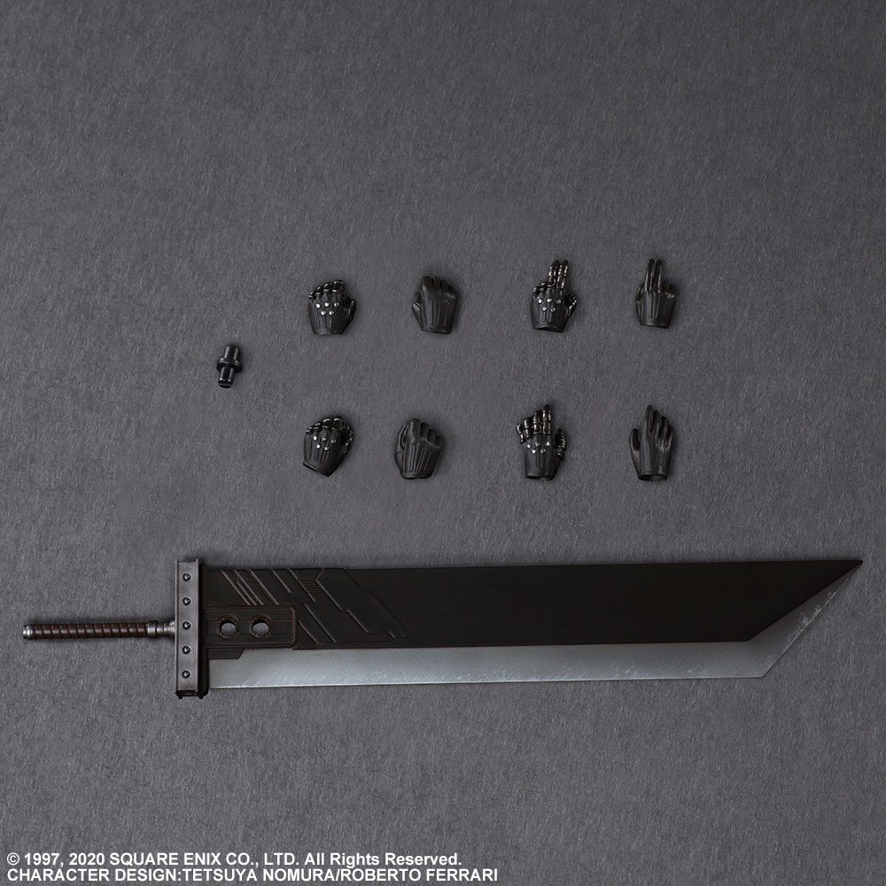 Jessie, Cloud & Bike - Play Arts Kai / Final Fantasy VII Remake