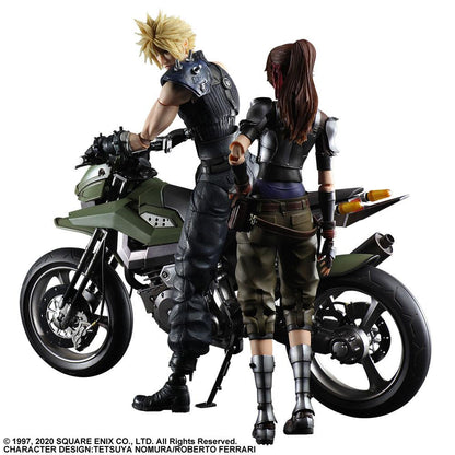 Jessie, Cloud & Bike - Play Arts Kai / Final Fantasy VII Remake